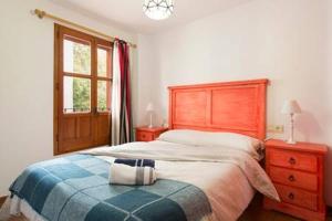 Posteľ alebo postele v izbe v ubytovaní Luminous Alhambra view apartment in Albayzín