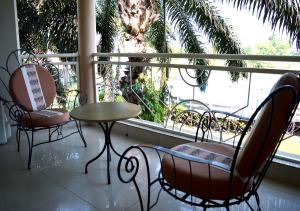 Μπαλκόνι ή βεράντα στο Hotel Safari Gate