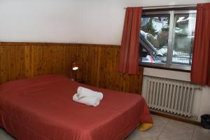 Postel nebo postele na pokoji v ubytování Hostel Inn Bariloche