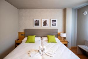 
Cama o camas de una habitación en Hotel VIDA Mar de Laxe
