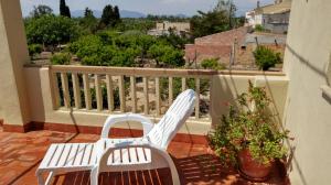 A balcony or terrace at La Caseta del Pitxo