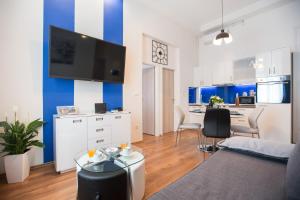 Kuchyň nebo kuchyňský kout v ubytování VisitZagreb Topaz&Sapphire + 37 fotografií