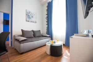 Posezení v ubytování VisitZagreb Topaz&Sapphire