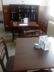 Istumisnurk majutusasutuses Albergo alla Pineta