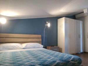 Postel nebo postele na pokoji v ubytování villa peppino