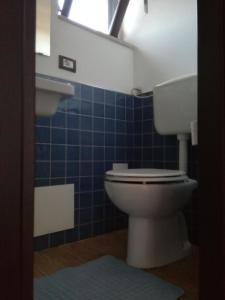 Koupelna v ubytování villa peppino