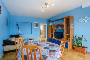Posezení v ubytování KON-TIKI Apartments