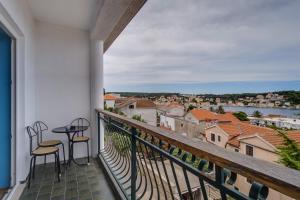 Balkón nebo terasa v ubytování KON-TIKI Apartments