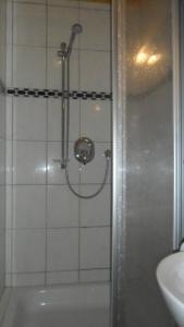 Koupelna v ubytování Hotel Badstube