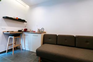 Χώρος καθιστικού στο Hotel Mátrix