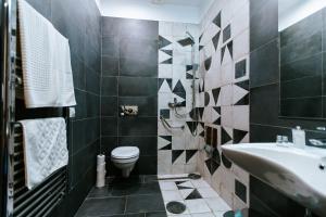 Ένα μπάνιο στο Hotel Mátrix