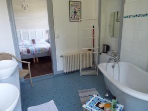 Koupelna v ubytování Villa Tranquillité