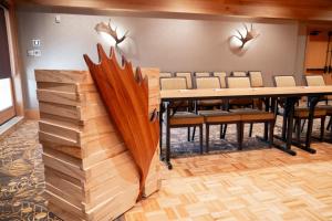 Istumisnurk majutusasutuses Moose Hotel and Suites
