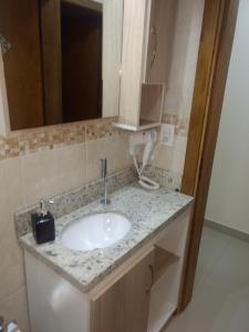 Koupelna v ubytování Residencial Correa Pereira + 49 fotografií