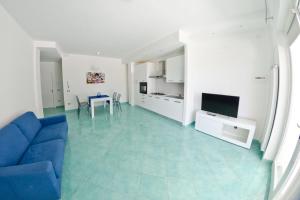 Kuchyň nebo kuchyňský kout v ubytování Scauri resort