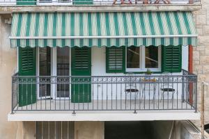 Balkón nebo terasa v ubytování Luxury Rooms Dino