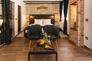 Posezení v ubytování Luxury Rooms Dino