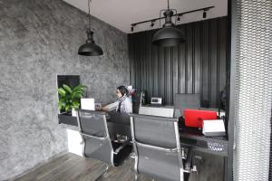 Posezení v ubytování 68 Boutique Hotel
