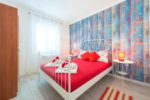 Postel nebo postele na pokoji v ubytování Apartment Semes