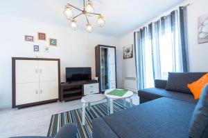 TV a/nebo společenská místnost v ubytování Apartment Semes