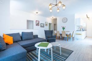 Posezení v ubytování Apartment Semes