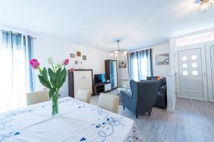 Posezení v ubytování Apartment Semes