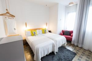 Posteľ alebo postele v izbe v ubytovaní Hotel Catalina