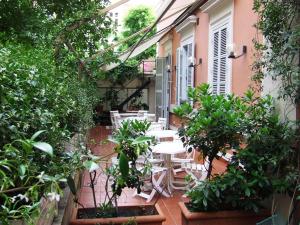 Zahrada ubytování Hotel Casa Valdese Roma
