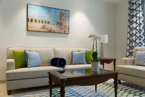Setusvæði á Al Najada Doha Hotel Apartments by Oaks