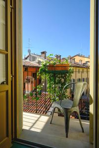 Balkón nebo terasa v ubytování Petronilla - Hotel In Bergamo