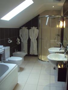 Koupelna v ubytování Causeway Lodge