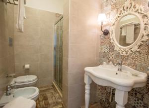 Koupelna v ubytování Pontenuovo Bed