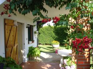 Zahrada ubytování Chalet en el Orbigo