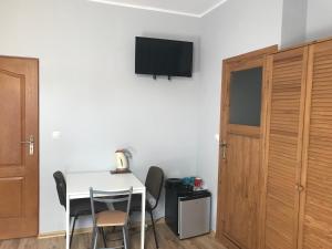 TV a/nebo společenská místnost v ubytování Pokoje Gościnne Magdalena