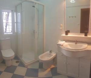 Kúpeľňa v ubytovaní Casa Algarabía