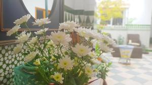 Balkón alebo terasa v ubytovaní Casa Algarabía