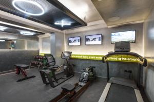 Fitness centrum a/nebo fitness zařízení v ubytování Garden City Resort