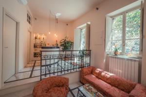 A seating area at Hotel Casa Adele