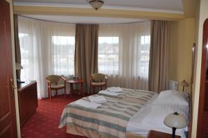 Postel nebo postele na pokoji v ubytování Hotel Morze