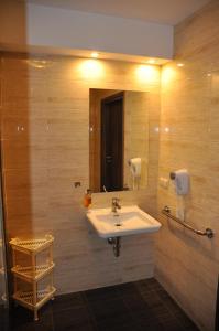 Koupelna v ubytování Hotel Morze