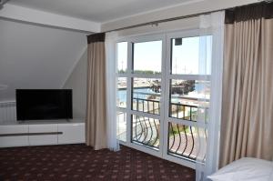 Balkón nebo terasa v ubytování Hotel Morze
