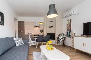 Un televizor și/sau centru de divertisment la Apartments Marta 1