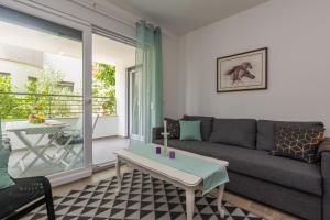 O zonă de relaxare la Apartments Marta 1