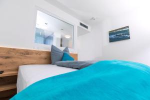 Postel nebo postele na pokoji v ubytování motel isar | 24h/7 checkin