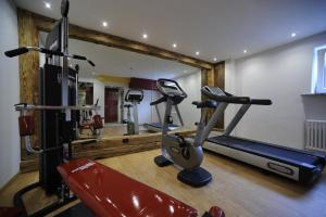 Fitness centrum a/nebo fitness zařízení v ubytování Alpstyle Hotel Albolina Wellness & Beauty
