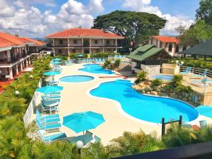 Πισίνα στο ή κοντά στο Hotel Campestre las Camelias