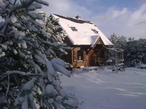 Dom WIESIA Kaszuby do 8 os. during the winter