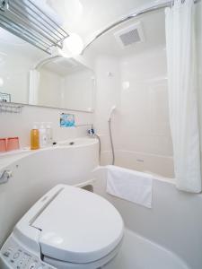 Koupelna v ubytování Super Hotel Tottori Ekimae