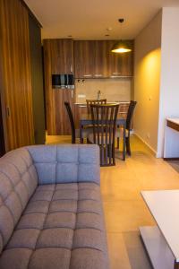 Posezení v ubytování Palm Aparthotel