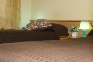 Postel nebo postele na pokoji v ubytování Hotel Diana